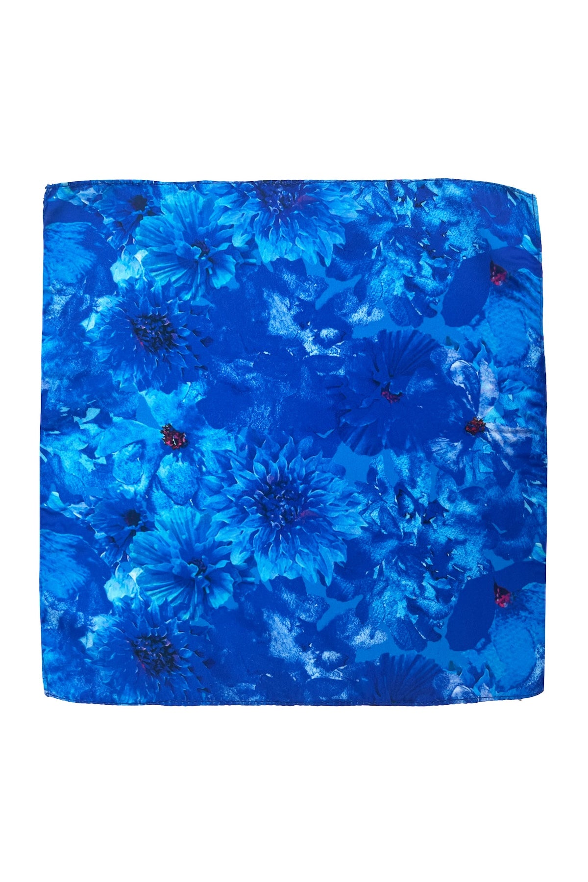 blue admiral satin pocket square