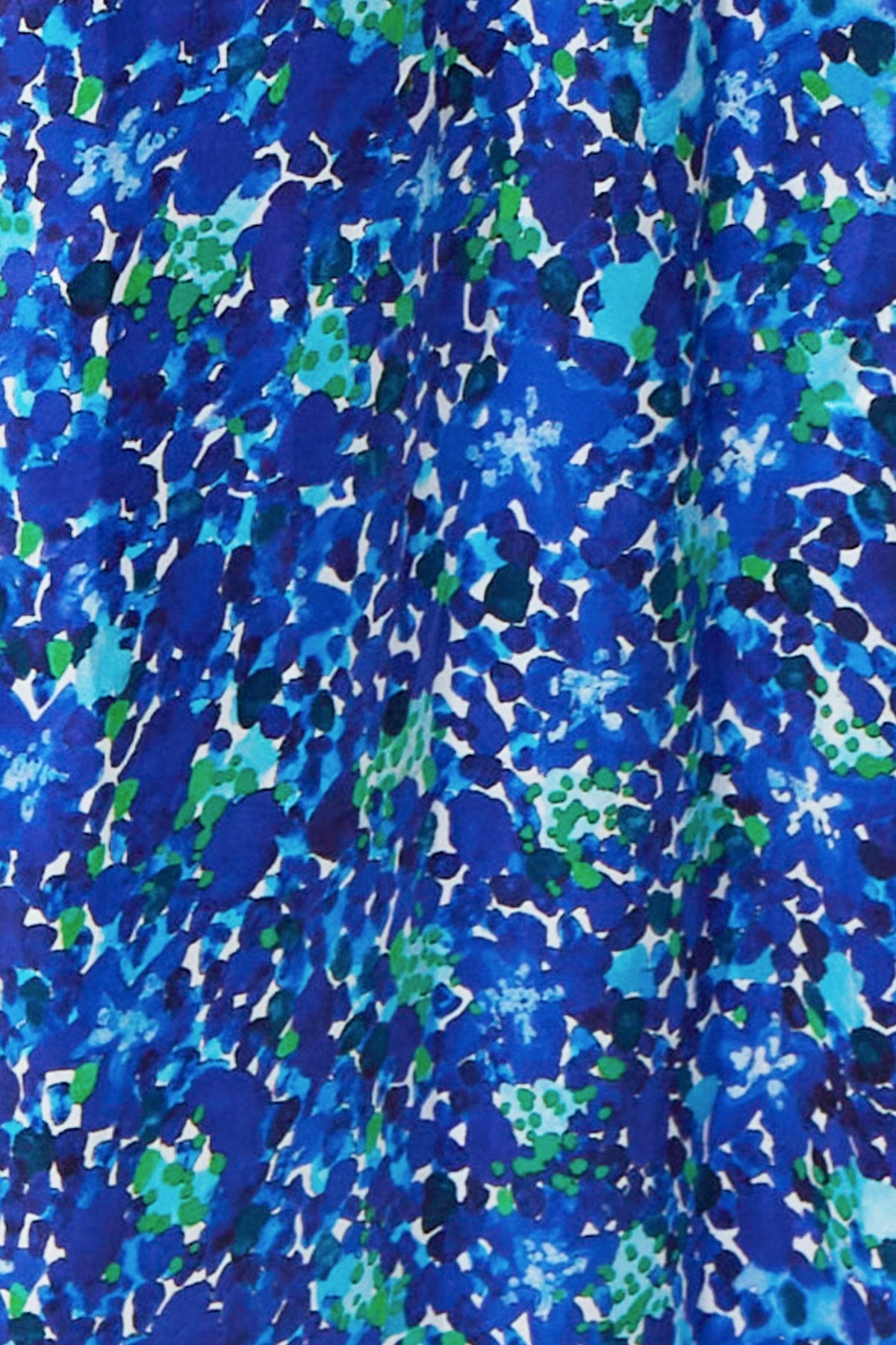 dazzled flora silk satin swatch