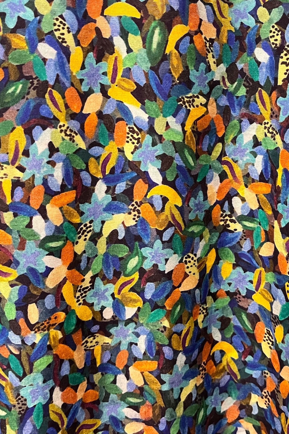 edens wildlife silk bamboo swatch
