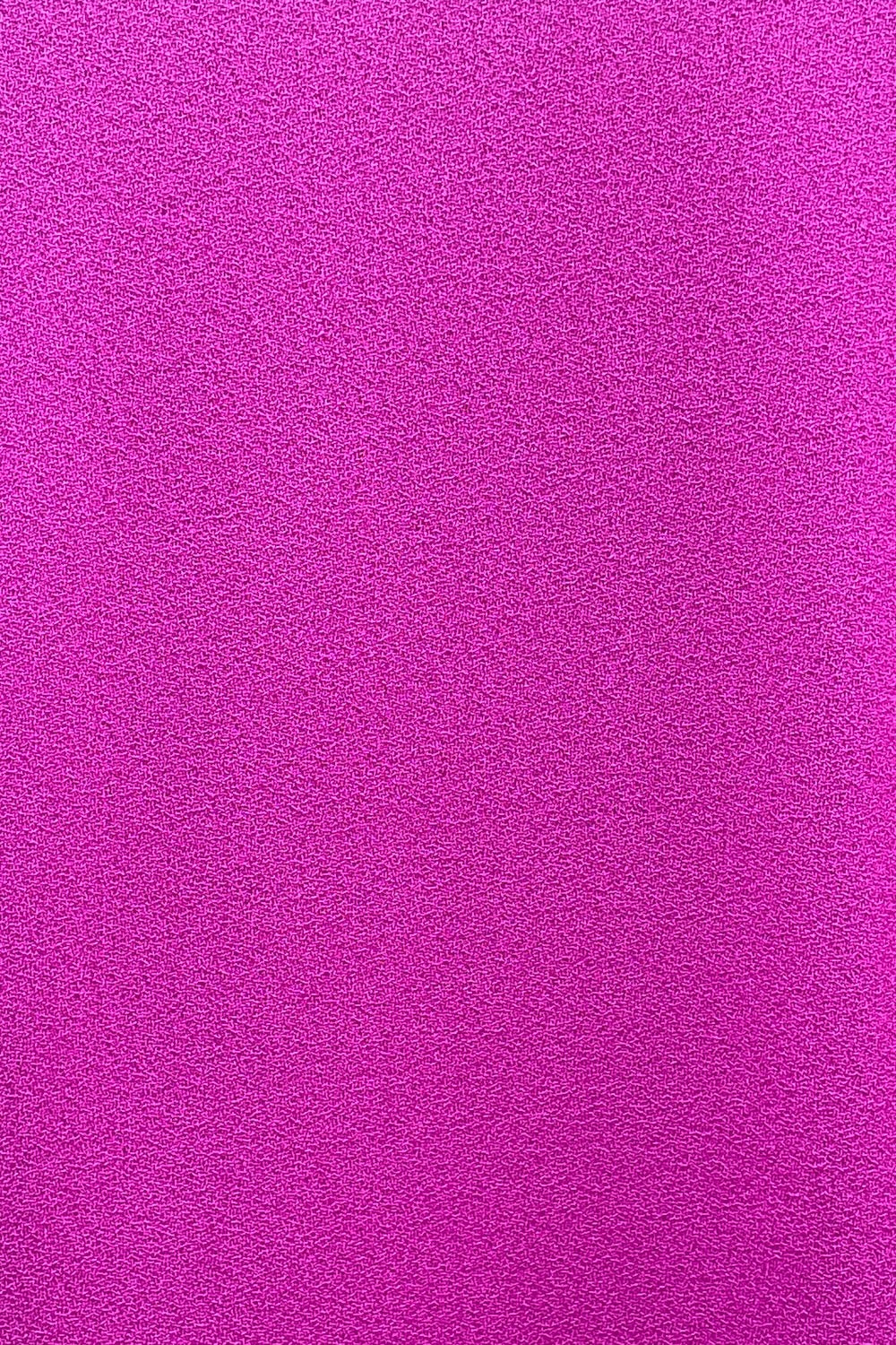 magenta italian wool crepe swatch