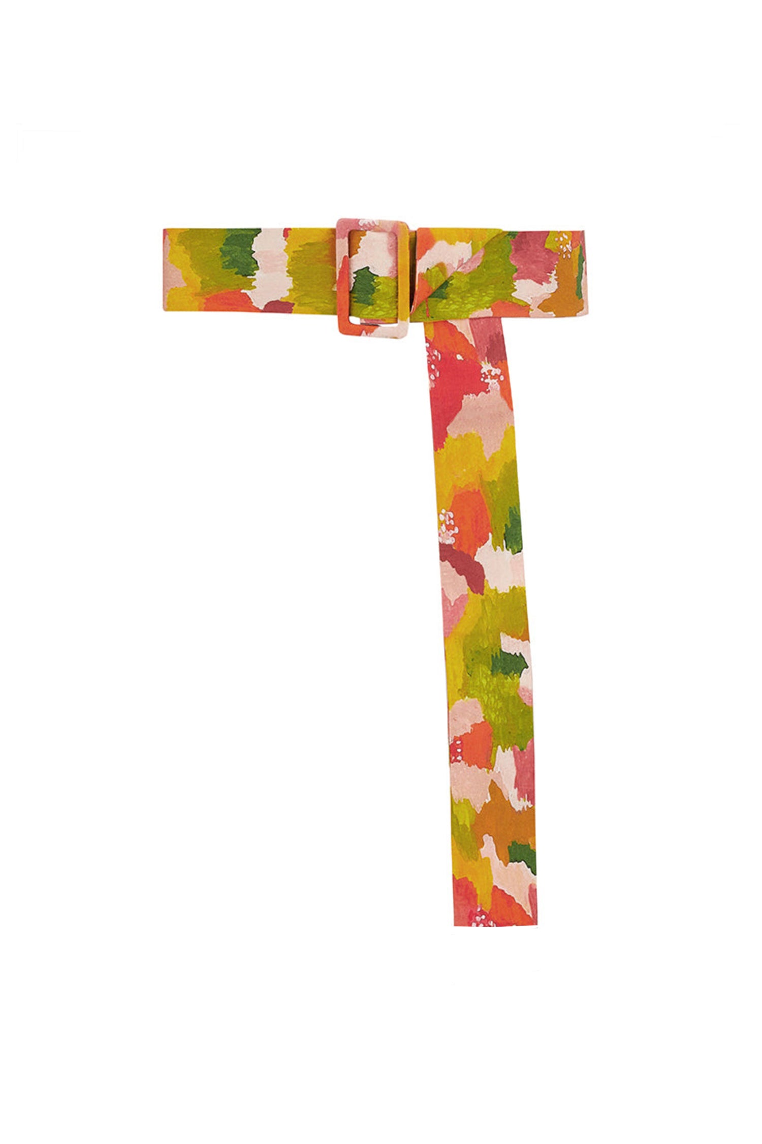 adjustable and detachable multi-coloured cotton belt
