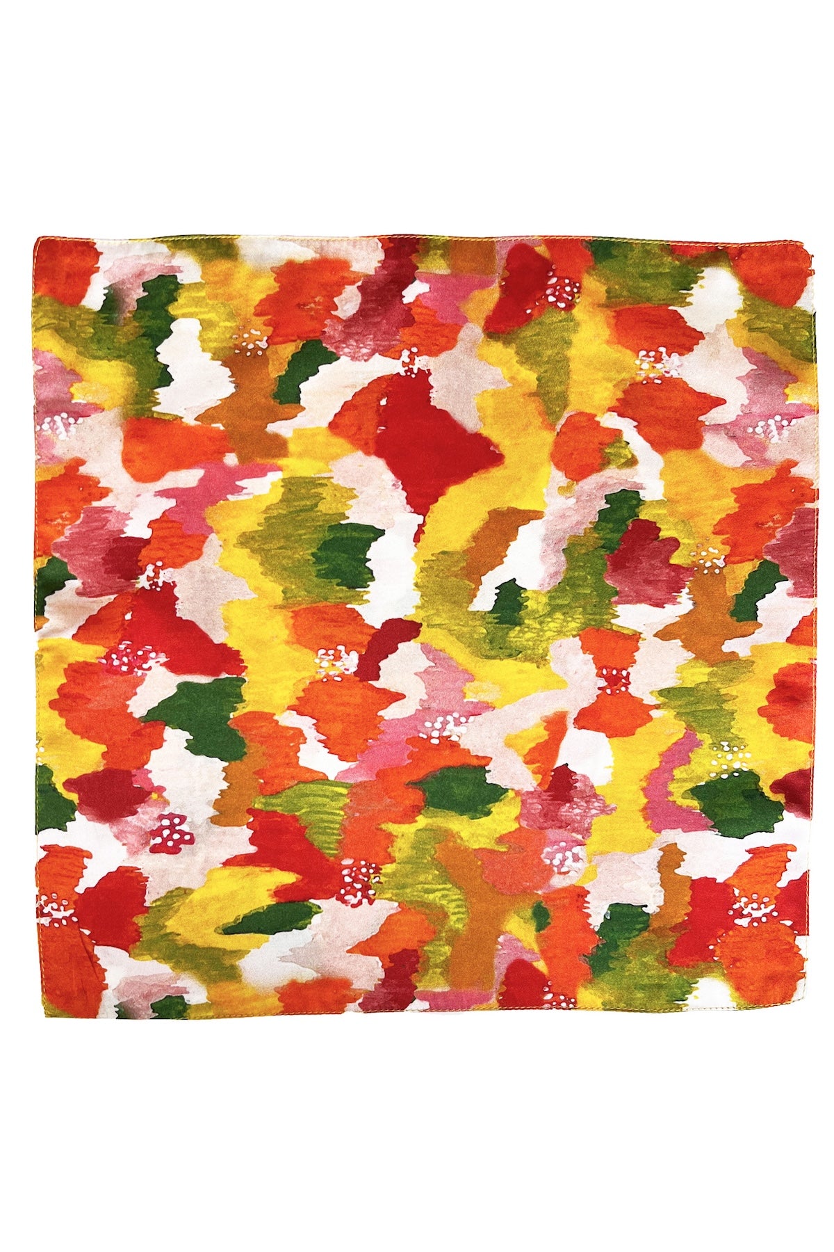 multi marinace silk satin pocket square