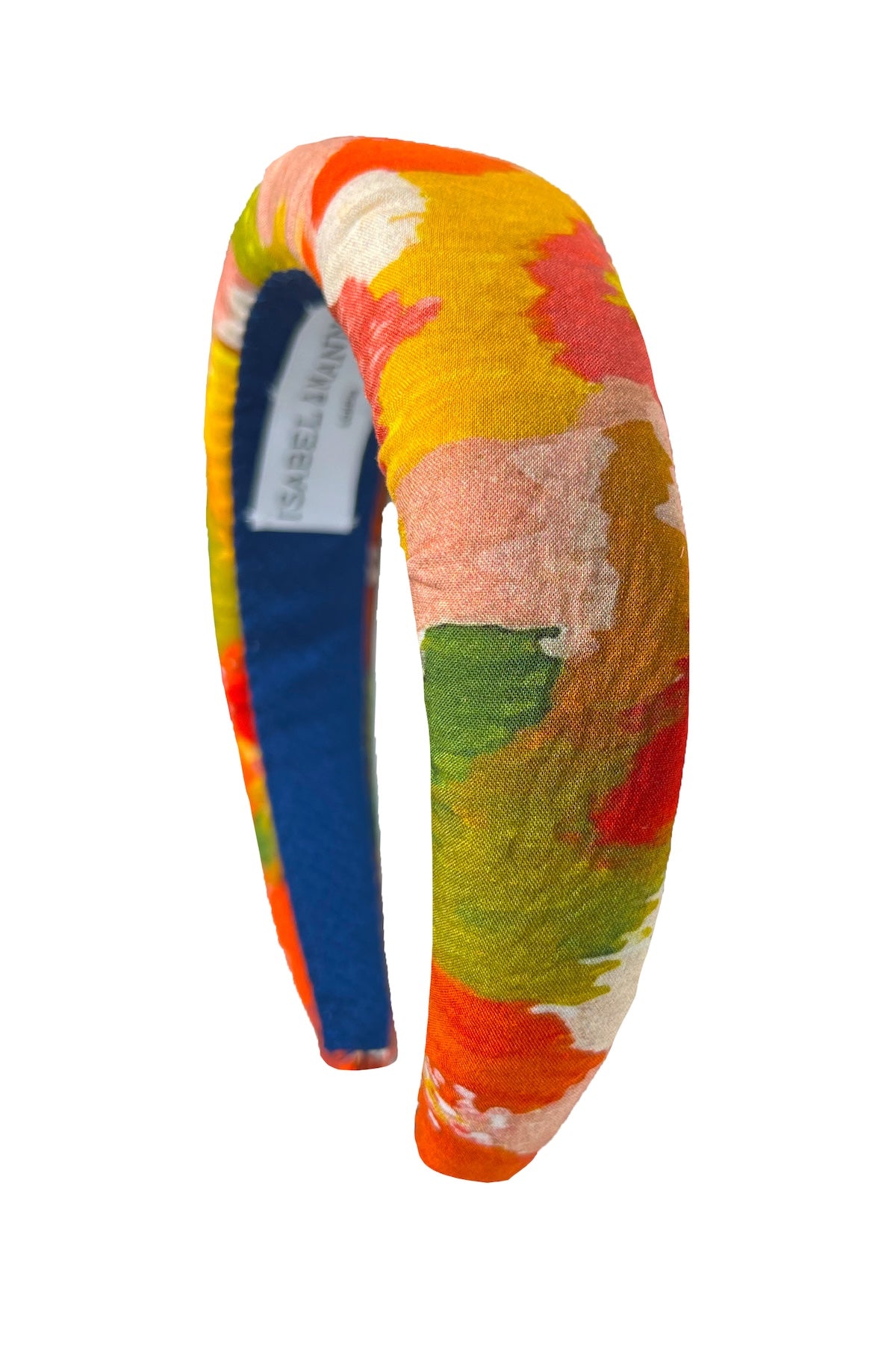 a stunning elegant and versatile multi-coloured padded headband
