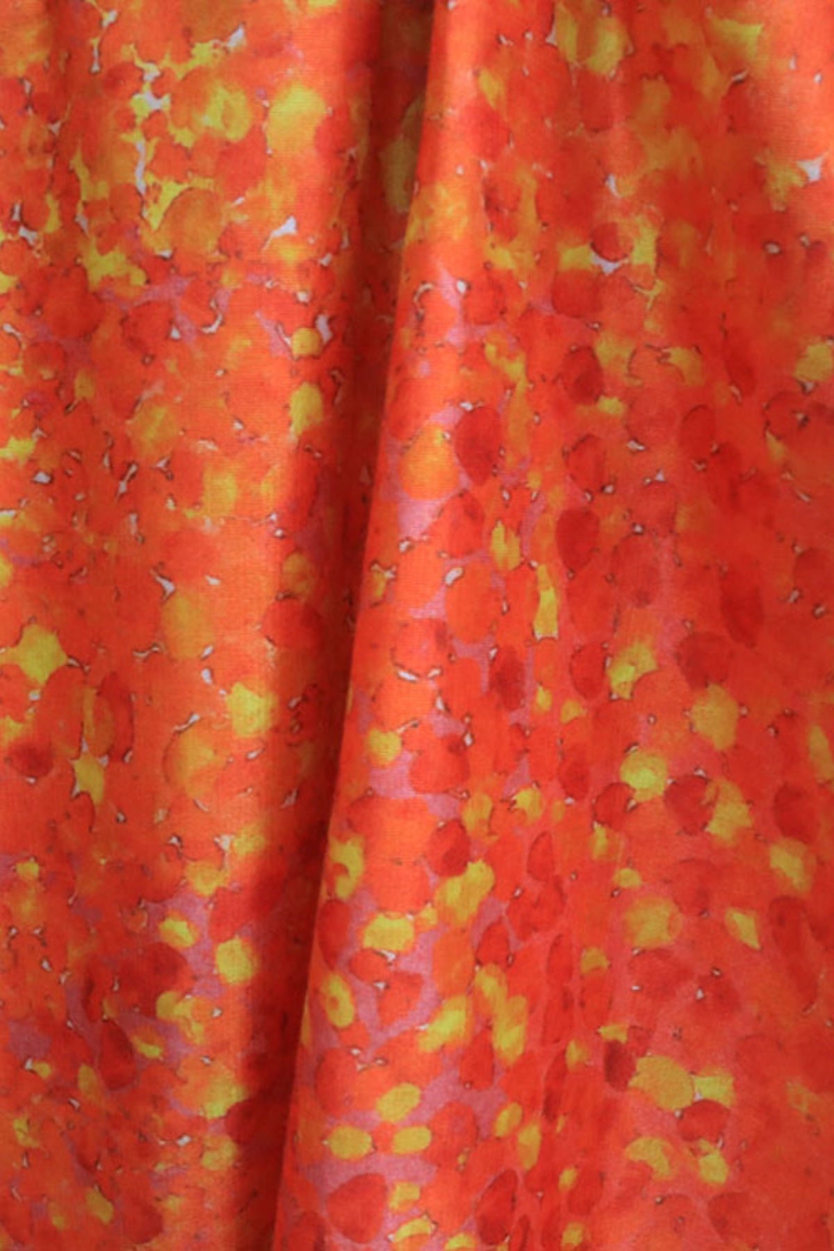 pixelated afterglow silk cotton swatch