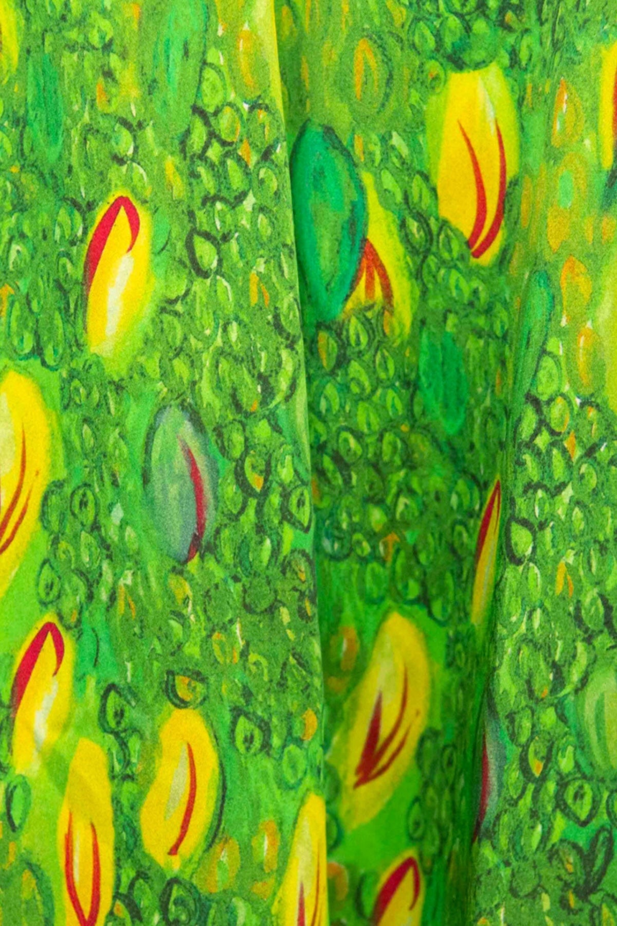 pond life silk satin swatch