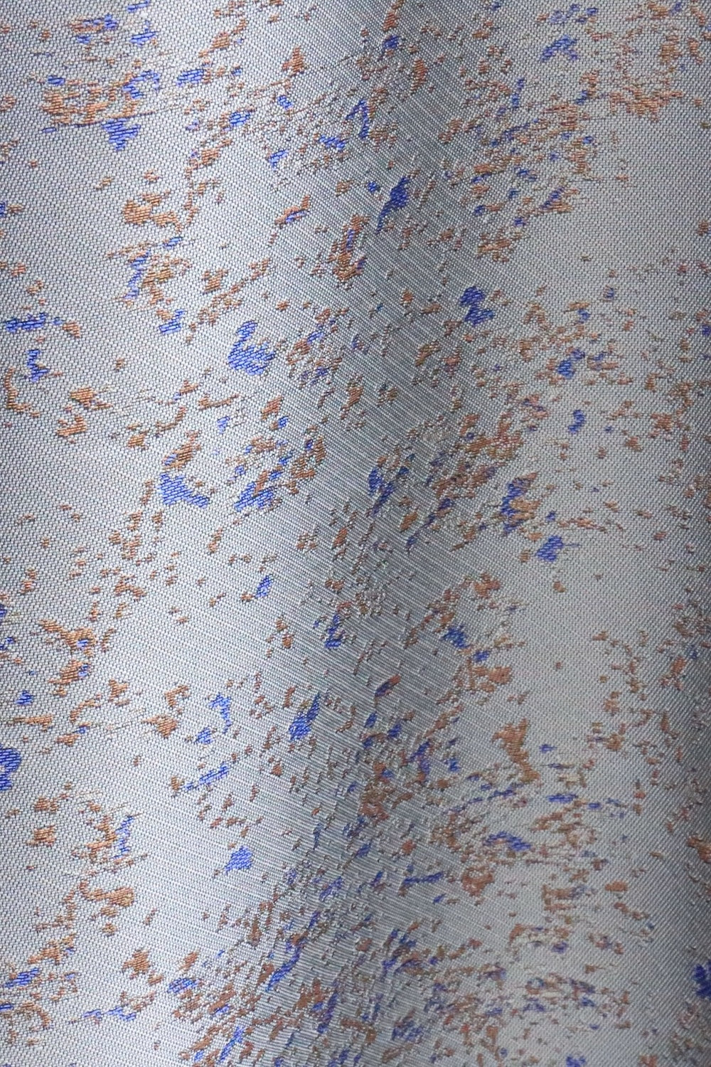 silver jacquard swatch