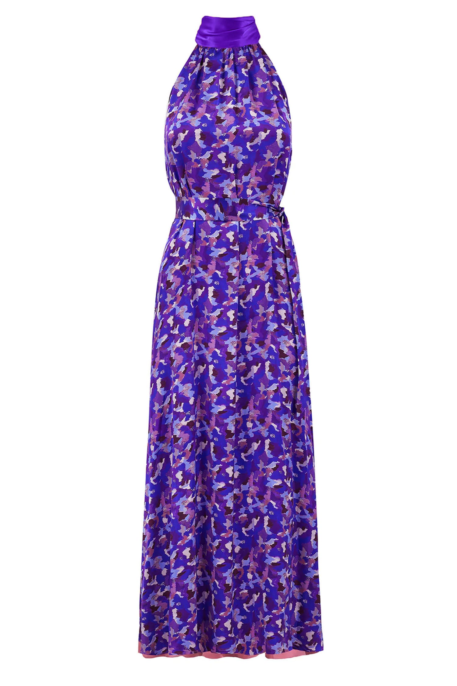 Reversible Patricia Dress Violet Marinace front view