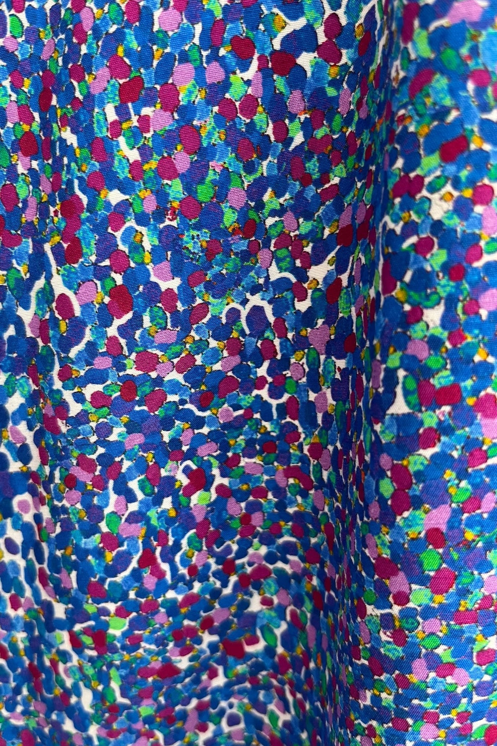 whimsical speckles silk bamboo swatch