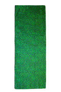 Flecked Emerald Silk Scarf | Isabel Manns
