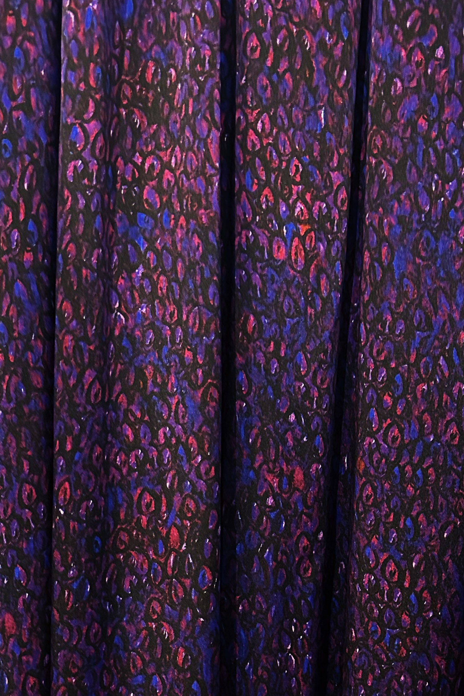 purple mystery silk satin swatch