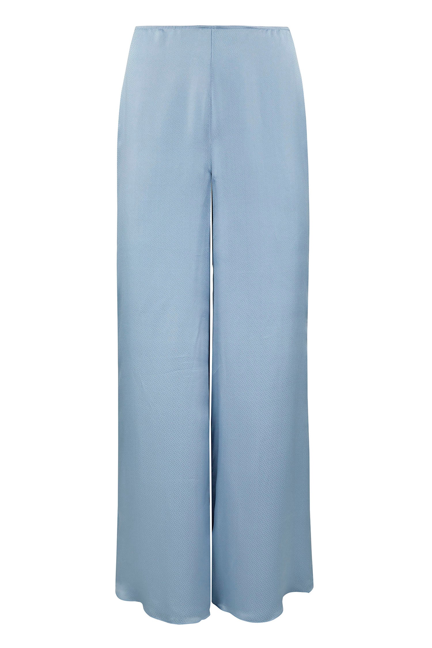 REVERSIBLE Phoebe Palazzo Pants - Soft Focus/Dusty Blue | Isabel Manns