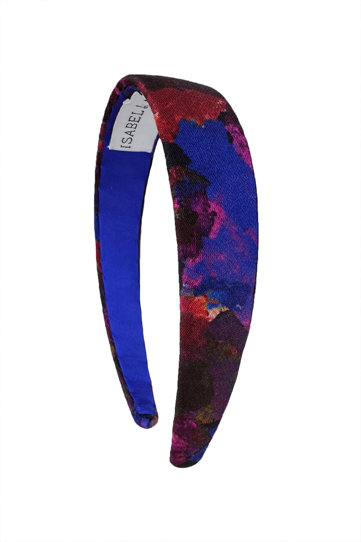 This headband in our Stormy Night print is a perfect way to add a bit of colour to your outfit. All our headbands are sustainably made in the UK from surplus fabric, reflecting our commitment to zero waste.