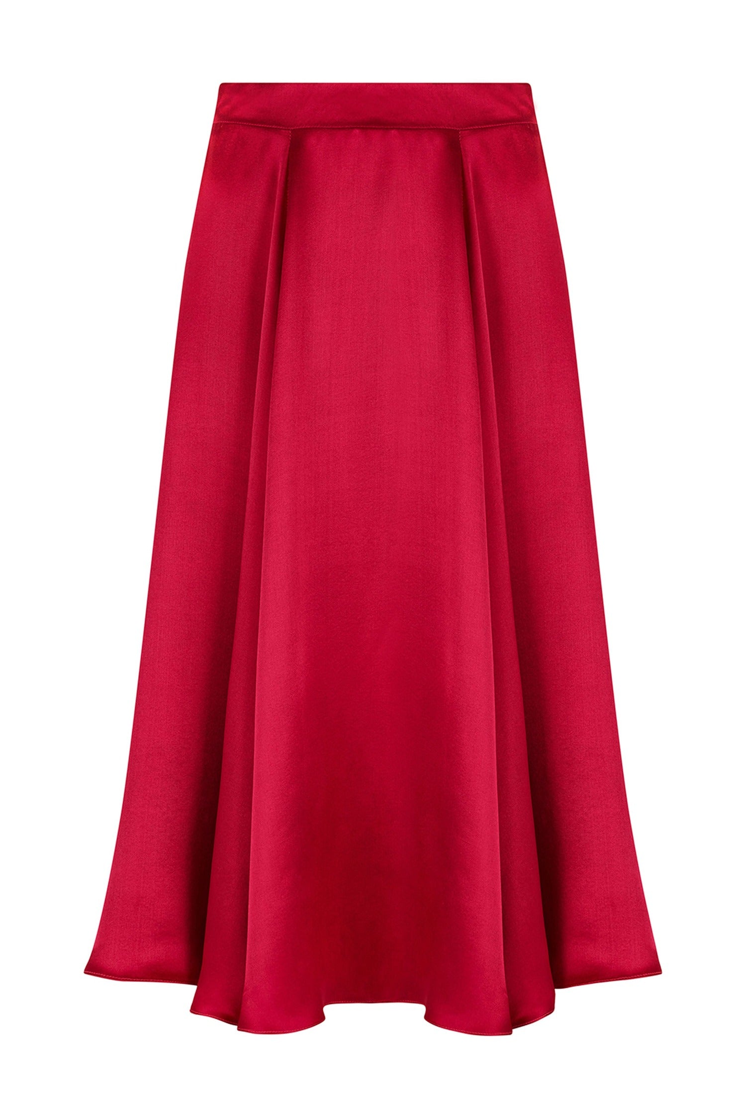REVERSIBLE Cecilia Skirt - Sunset Meadow/Fuchsia | Isabel Manns