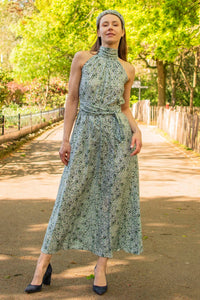 Patricia Silk Bamboo Dress Lawn Magic front view