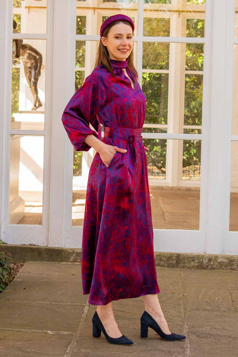 thea silk dress Thea Sheath Dress