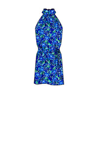 Silk Bamboo_Dazzled Flora_Sleeveless_Short length