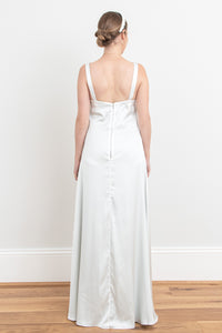 REVERSIBLE Elisa Dress - Ivory/Mint