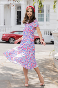 Florence Dress Sixties Serenade side view