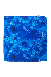 blue admiral satin pocket square