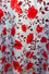Crimson Vine Sky Silk Satin
