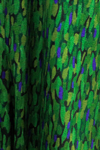 flecked emerald velvet swatch