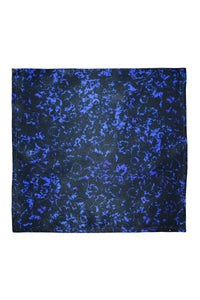 floral camo silk satin pocket square