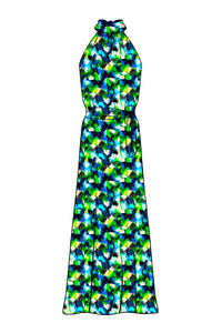 Silk Bamboo_Miami Splash_Sleeveless_Full length