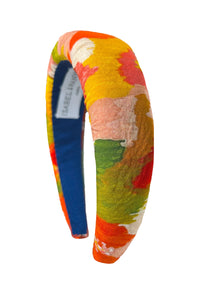 a stunning elegant and versatile multi-coloured padded headband