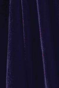 navy velvet swatch