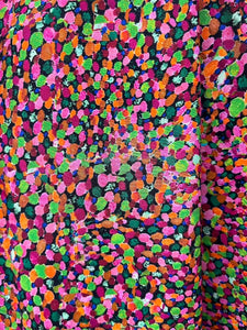 neon light silk bamboo swatch
