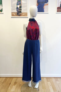 "One Off" Flora Trousers - Navy