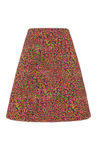 tammy skirt in neon light print
