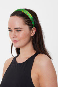 a model wearing a pond life headband