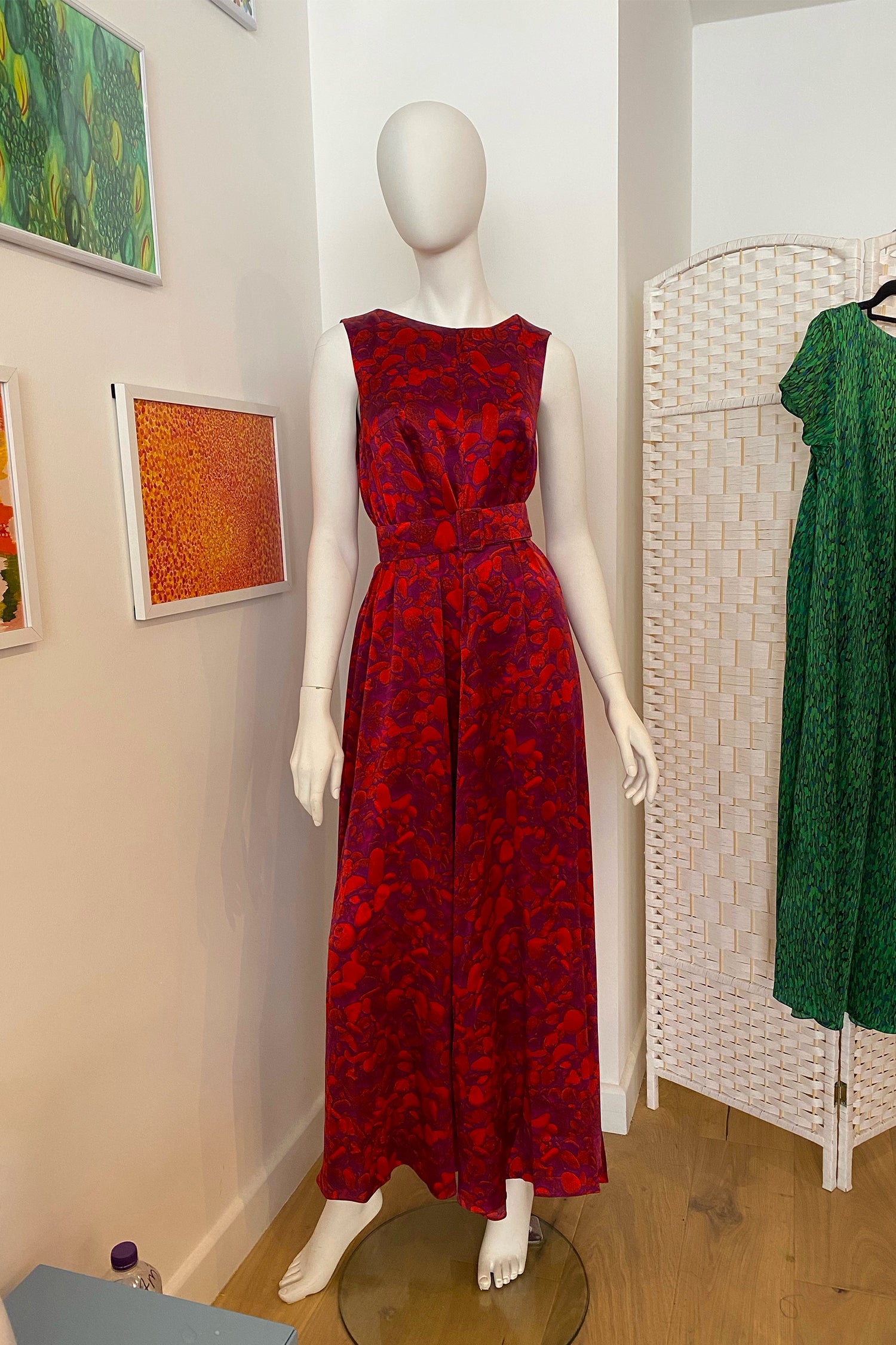 A customised Nancy dress by Isabel Manns in a customers chosen colour and length