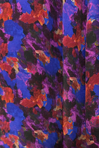 stormy night silk crepe de chine swatch