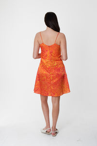 Libby Dress - Pixelated Afterglow