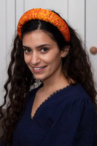Pixelated Afterglow Padded Headband | Isabel Manns